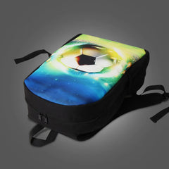 Skull Print Casual School Backpack for Teenage Kids