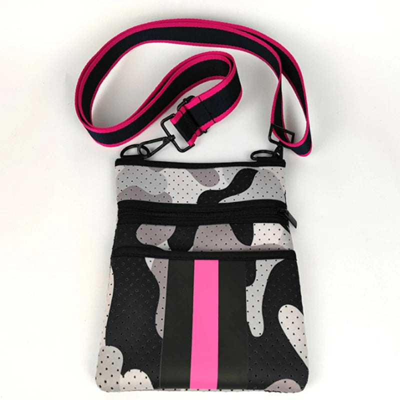 Large Capacity Diving Material Messenger Bag for Men and Women