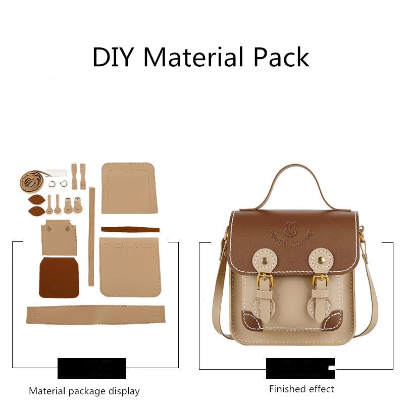 DIY Handbag Kit Crossbody Bag DIY Bag Kit Bag Portable Shoulder Bag