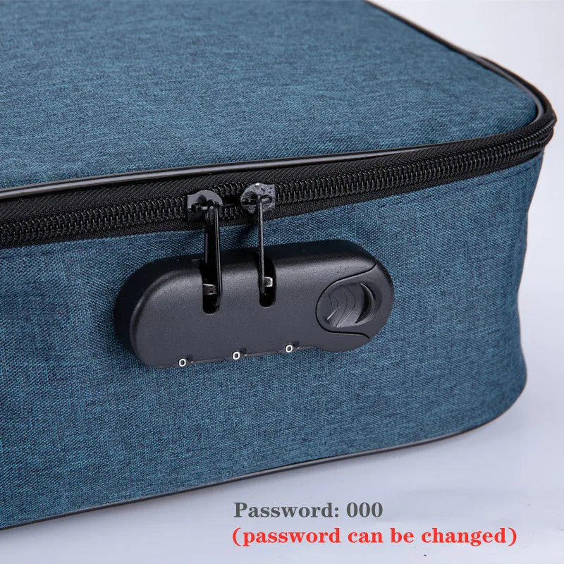 Document Organizer Briefcase A4 Folder Holder Functional File Storage Case