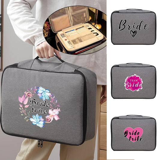 Large Lockable Document Organizer Folder Bag