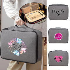 Large Lockable Document Organizer Folder Bag