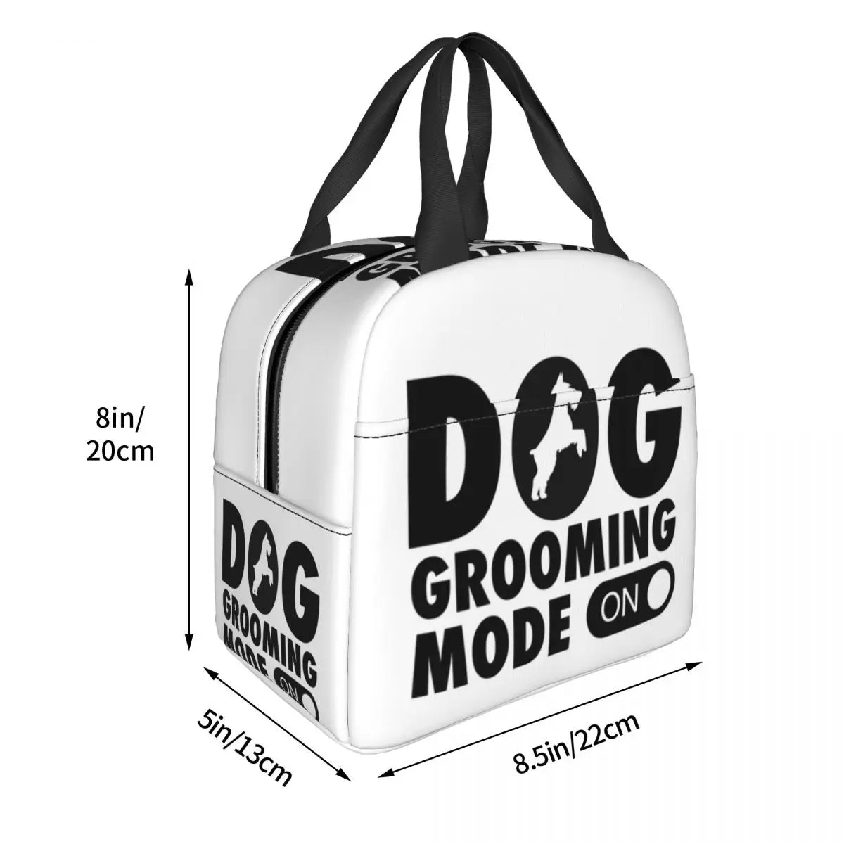 Dog Grooming Mode Insulated Lunch Bag Portable Thermal Cooler