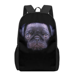 Dog 3D Print School Backpack for Boys Girls Kids Book Bag