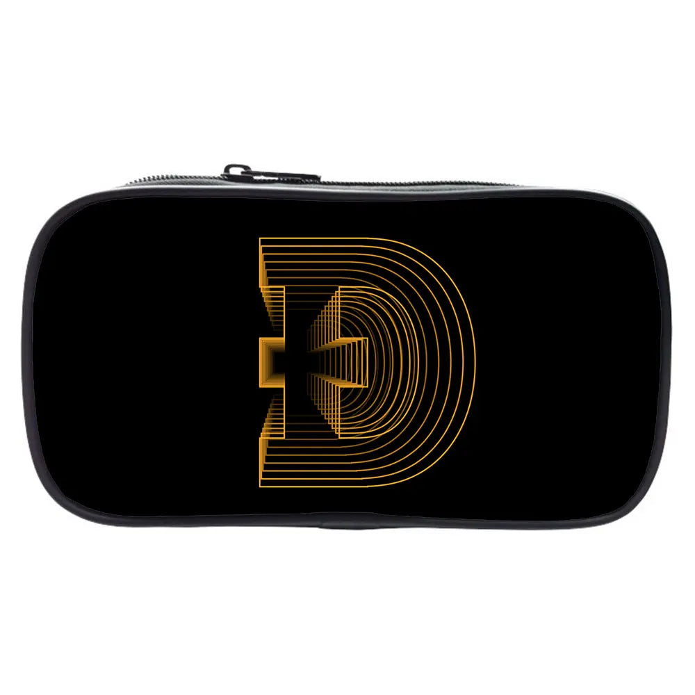 Dogecoin Makeup Bag Wallet Long Pencil Bag Zipper Cosmetic Bag