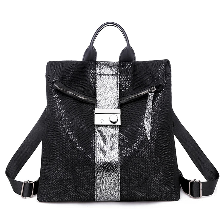 Sequin Backpack Women Oxford Cloth Travel Shoulder Bag School Bags