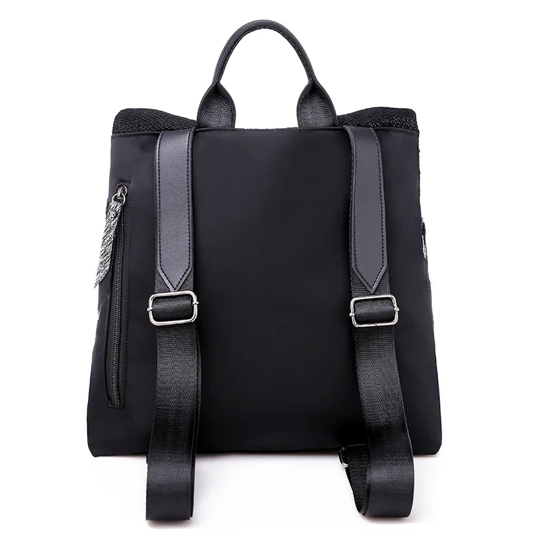 Sequin Backpack Women Oxford Cloth Travel Shoulder Bag School Bags