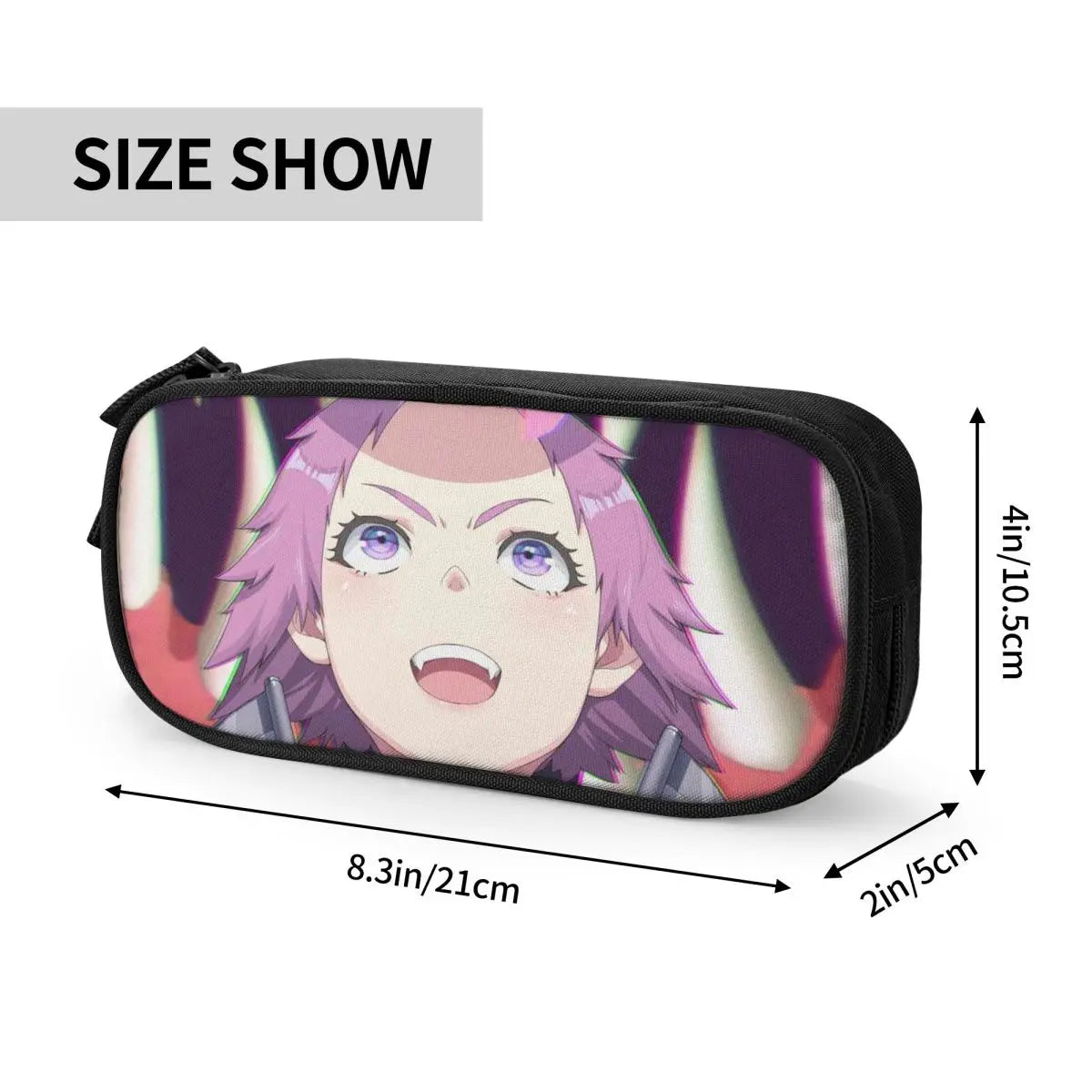 Dorohedoro Pen Box Student School Anime Zipper Pen Bag Child Stationery Bag