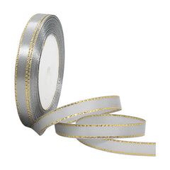 Double Birthday Fabric Ribbon 10mm For Wedding Gift Ribbon Christmas