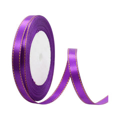 Double Birthday Fabric Ribbon 10mm For Wedding Gift Ribbon Christmas