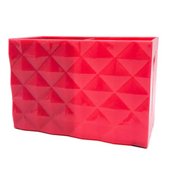 Double Row Scissors Storage Box Plastic Clipper Case for Salon Barber Home