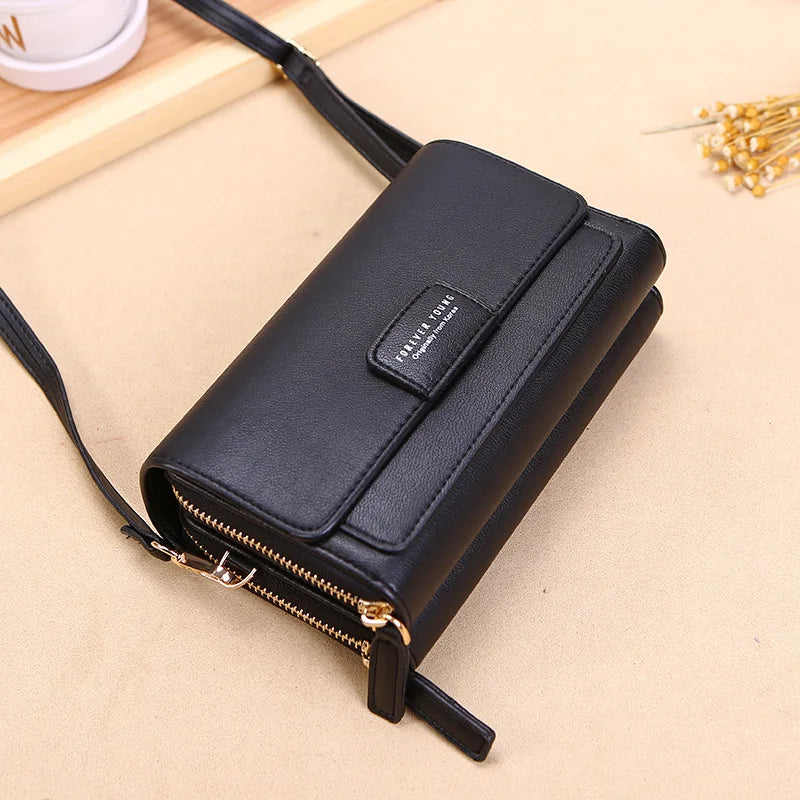 Small Cellphone Hand Bag Female Shoulder Bags Leather Mini Crossbody