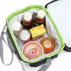 Double-layer Ice Pack Waterproof Insulation Bag Portable Lunch Bag