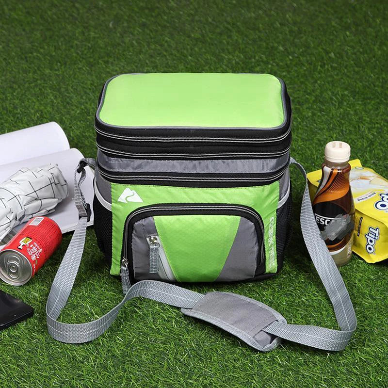 Double-layer Ice Pack Waterproof Insulation Bag Portable Lunch Bag