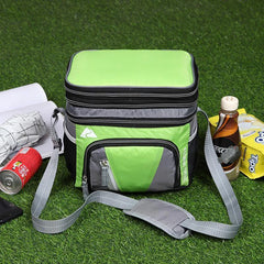 Double-layer Ice Pack Waterproof Insulation Bag Portable Lunch Bag