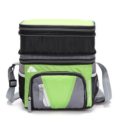 Double-layer Ice Pack Waterproof Insulation Bag Portable Lunch Bag