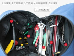 Canvas Tool Bag Backpack Elevator Repair Electrician Bag