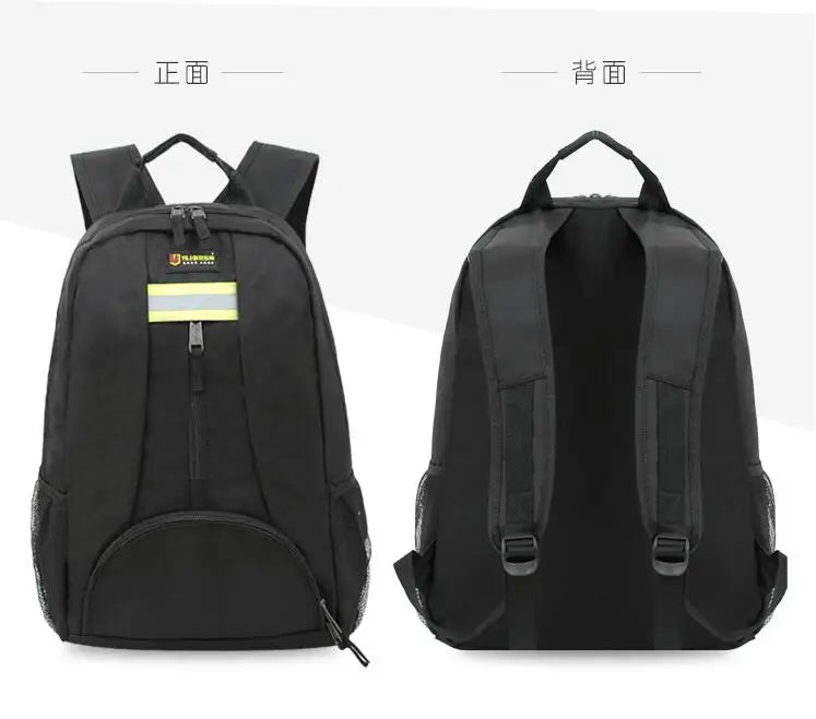 Canvas Tool Bag Backpack Elevator Repair Electrician Bag