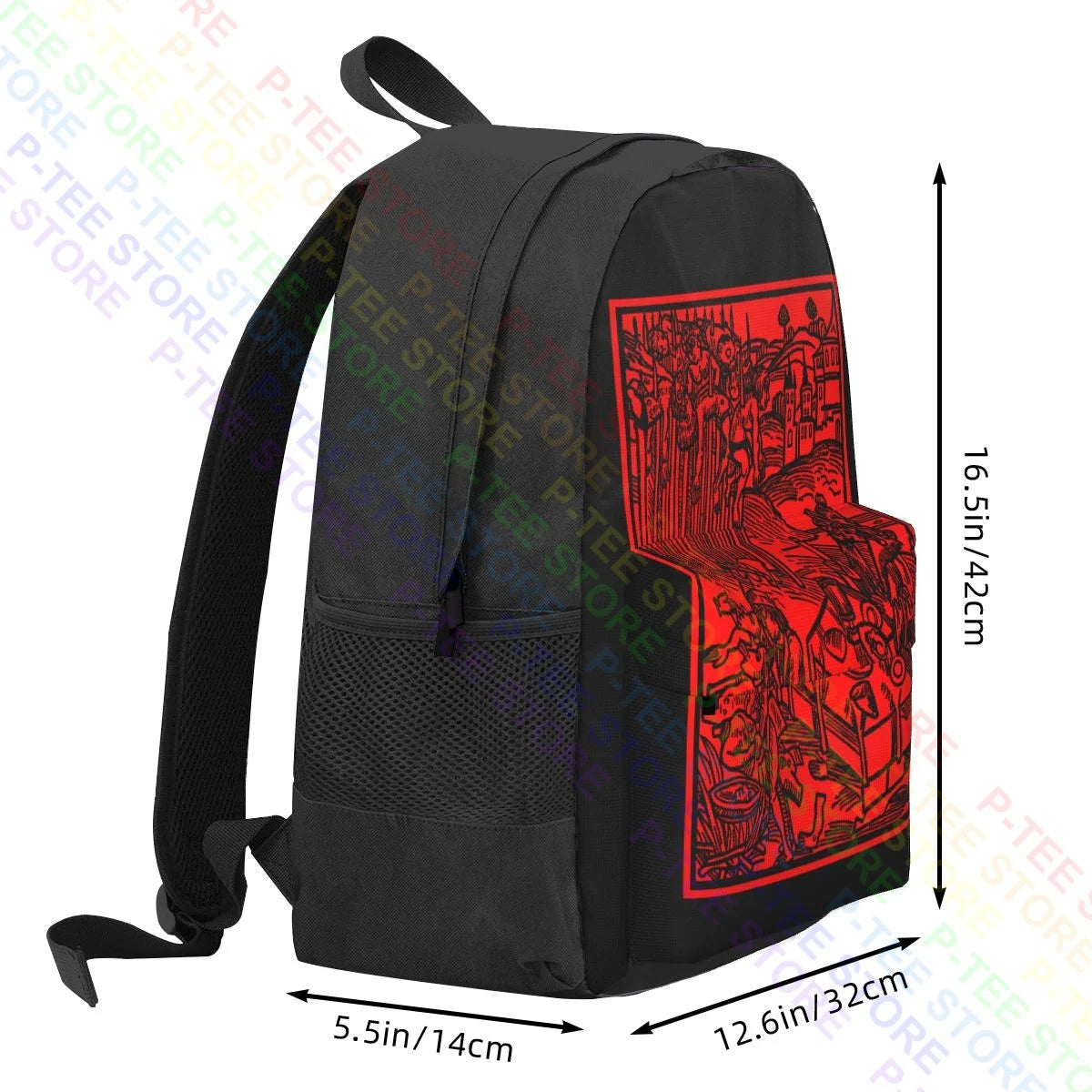 Dracula Vlad Tepes Photo Portrait Backpack