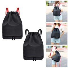 Drawstring Backpack Bags Waterproof Polyester Bag for Gym Travel