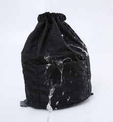 Drawstring Backpack Women Men Girls Sports Basketball Bag Lightweight