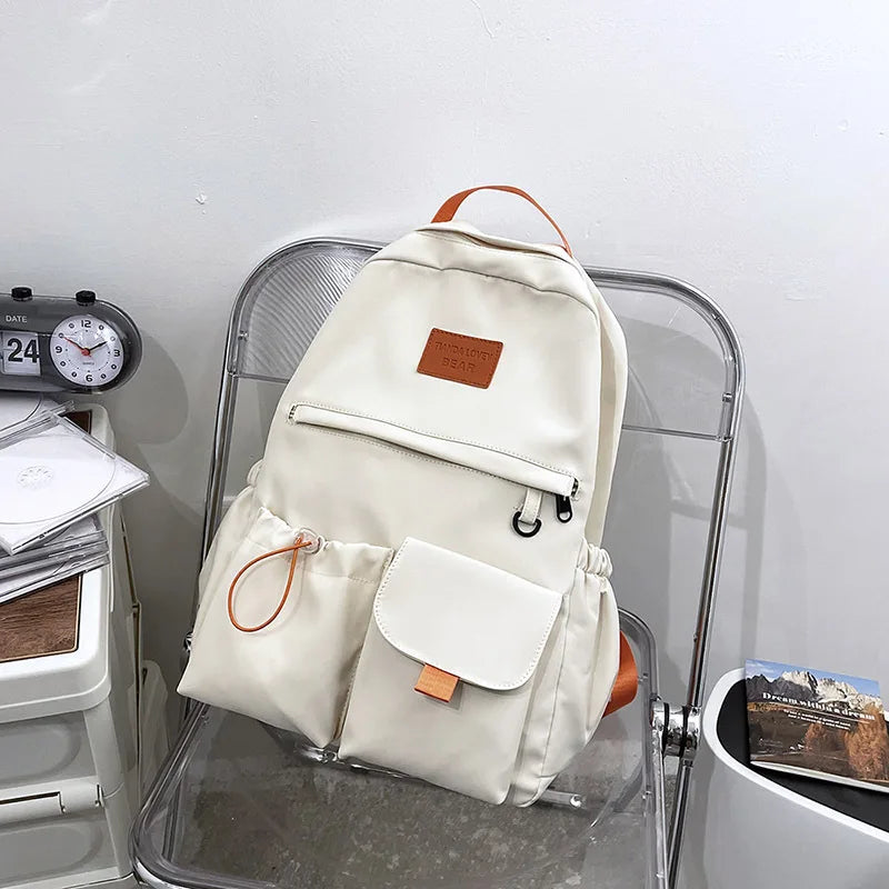 Waterproof Drawstring Pockets Backpack for Students