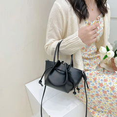 Drawstring Bucket Bag Purses Shoulder Bags for Women Tote Girls