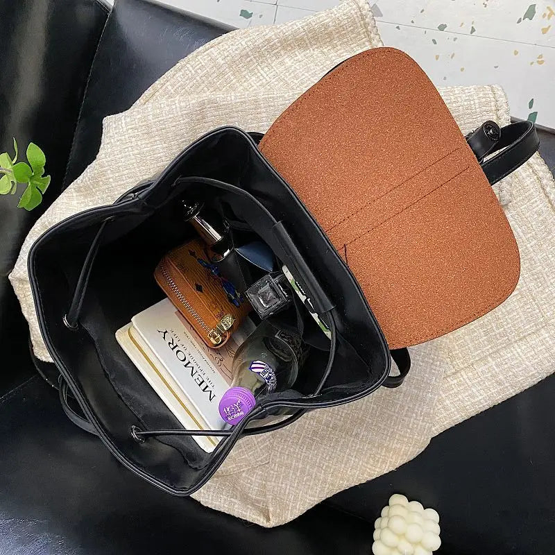 Women Backpack High PU Leather Rucksack Bagpack