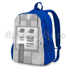 Pallet Town Nostalgia Hiking Backpack Waterproof Camping Travel