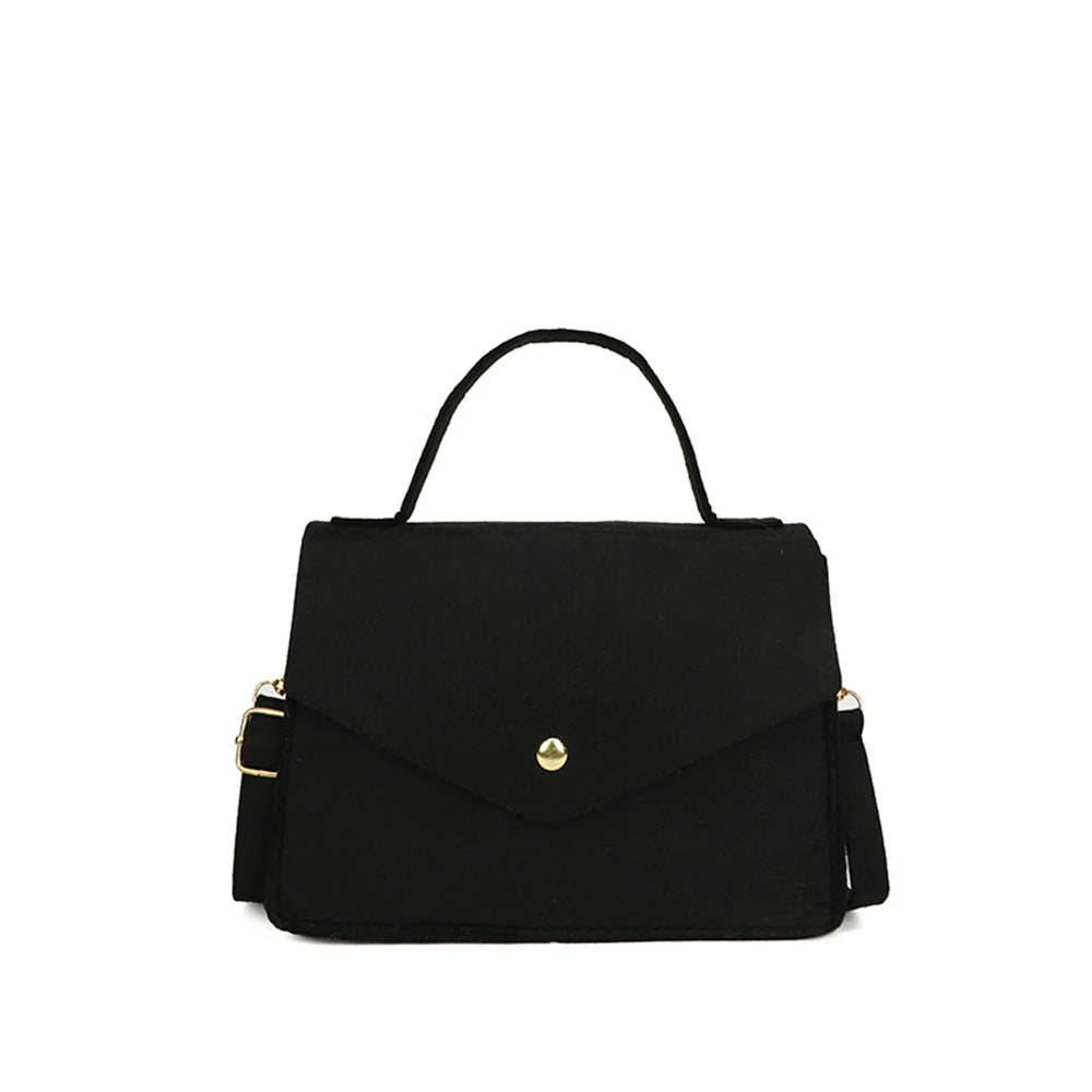 Solid Messenger Bags Horizontal Square Bags Non-woven Fabric Bags
