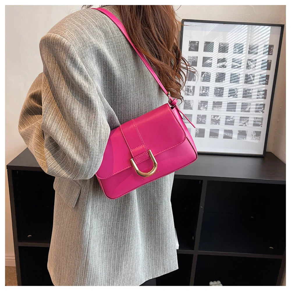 Vintage Underarm Shoulder Bags Soft Side High Bags