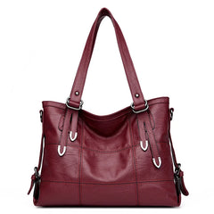 Women PU Leather Handbags Purses Soft Shoulder Bags For Women Messenger Bags