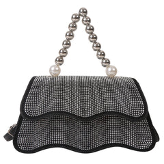 Beaded Shoulder Bags Wavy Messenger High Casual Bags