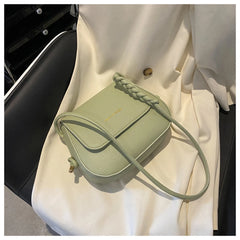 Women Square Shoulder Bags Crossbody Bags Braided Handle