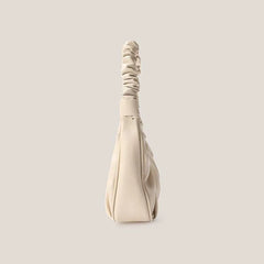 Female Underarm Bag Cloud Fold Handbags Messenger Summer Pu Leather Solid Bag