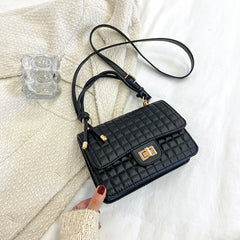 Lattice Shoulder Bags Crossbody Bags Vintage Style