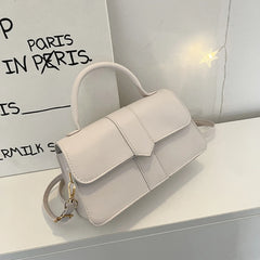 Retro Square Shoulder Bag Messenger Famous Solid Bag