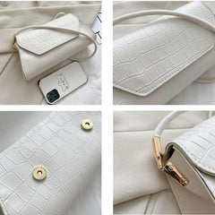Girls Shoulder Bags Messenger Bags Solid PU Leather Bags