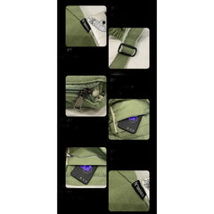 Women's Canvas Shoulder Messenger Bag, Large Capacity
