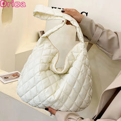Vintage Large Shoulder Bags Ladies Travel Shopping Bags