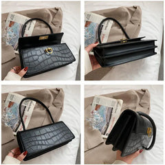 Women's Mini Shoulder Bag Plain Square Casual Bag