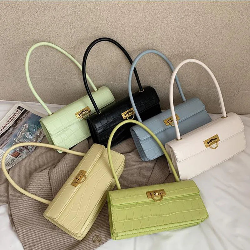 Women's Mini Shoulder Bag Plain Square Casual Bag