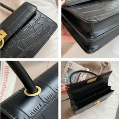 Women's Mini Shoulder Bag Plain Square Casual Bag