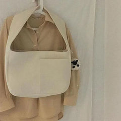 Canvas Messenger Bag for Women Shoulder Pet Dog Cat Backpack