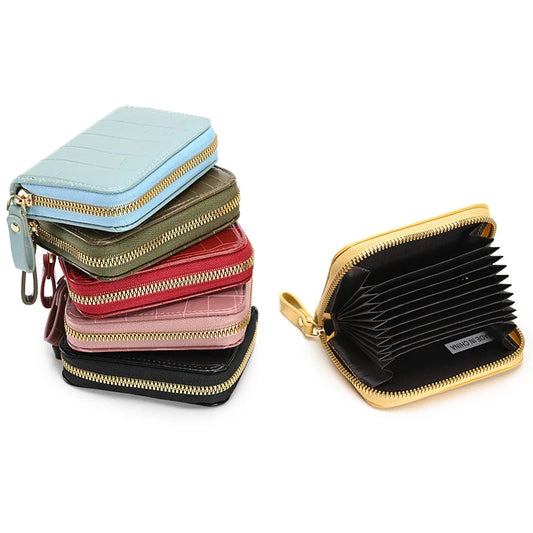 Stone Pattern Card Bag Women's Small Large Capacity Seat Organ