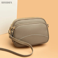 Leather Handbag Women Bag Solid Cow Women Shoulder Crossbody Bag