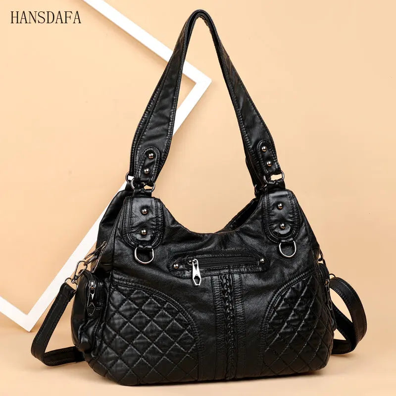 Leather Women's Shoulder Bag Crossbody Purse