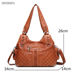 Leather Women's Shoulder Bag Crossbody Purse
