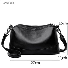 Women Leather Handbags Shoulder Bags Cowhide Messenger Bag