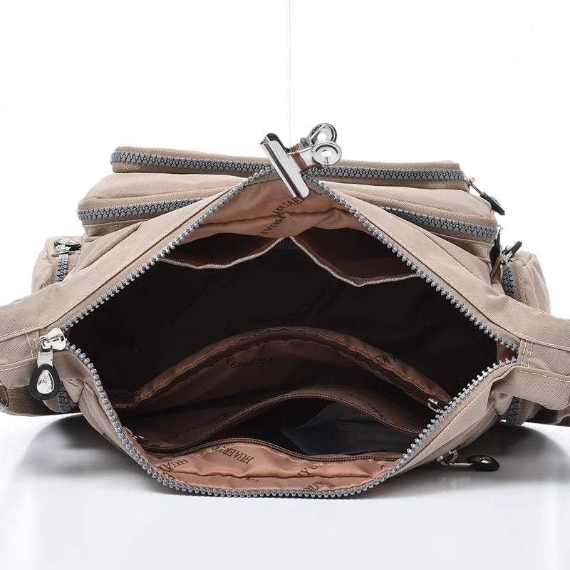 Women's Nylon Shoulder Bag Crossbody Purse